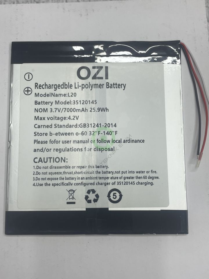 Casper Via L20 7000mAh Batarya Pil