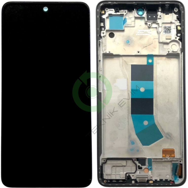 Xiaomi Redmi Note 13 (4G) OLED Çıtalı Lcd Dokunmatik Ekran Siyah