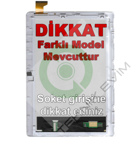 Casper S20 Ekran Dokunmatik Set Beyaz - Model 3