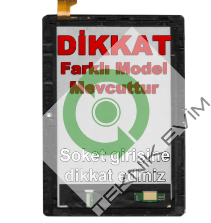 Casper S20 Ekran Dokunmatik Set Siyah - Model 1