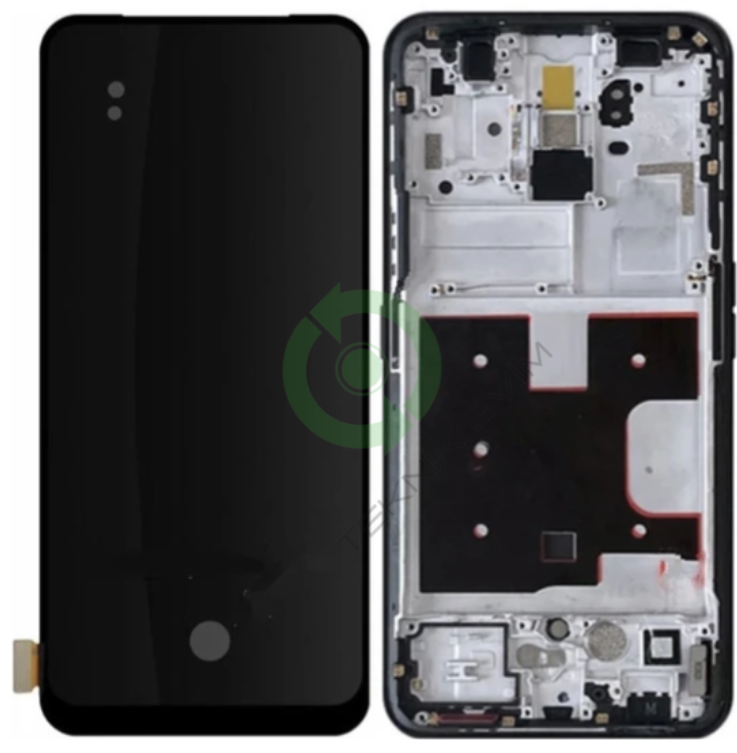 Oppo Reno 2Z Çıtalı Oled LCD Ekran Dokunmatik