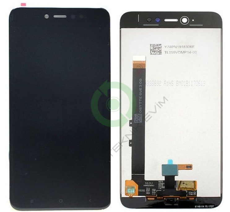 Xiaomi Redmi Note 5A Lcd Dokunmatik Ekran Siyah