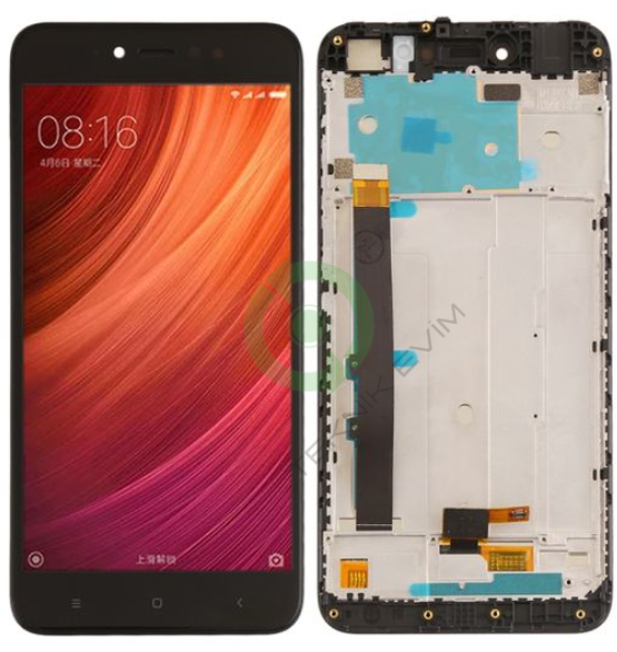 Xiaomi Redmi Note 5A Çıtalı Lcd Dokunmatik Ekran Siyah