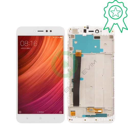 Xiaomi Redmi Note 5A Orjinal Çıtalı Lcd Dokunmatik Ekran Beyaz