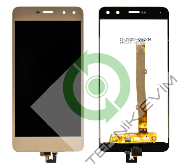 Huawei Y6 2017  Orjinal Lcd Ekran Dokunmatik Gold