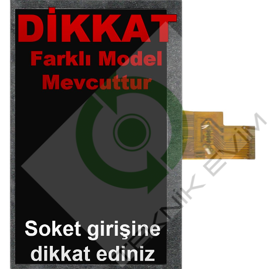 Casper Via T17-M HD Lcd İç Ekran - Model 1