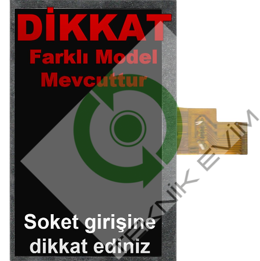Casper Via T17-G HD Lcd İç Ekran - Model 1