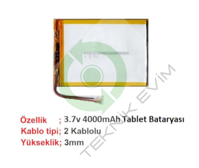 Hometech Alfa 7 Premium Batarya Pil