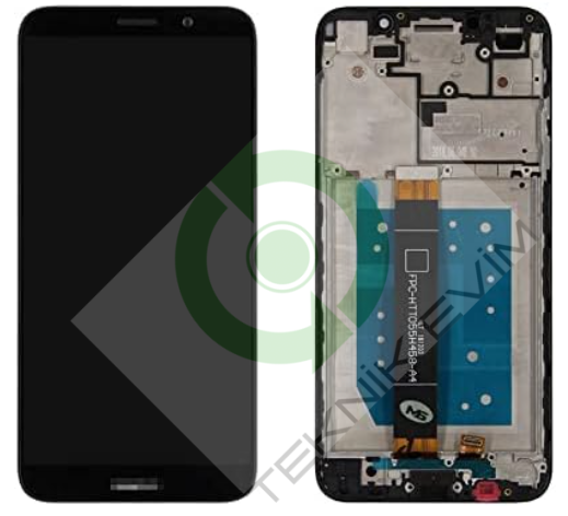 Huawei Y5 Lite Çıtalı Orjinal Lcd Ekran Dokunmatik Siyah