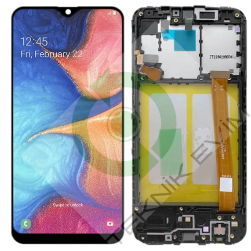 Samsung A20E SM-A202F Çıtalı Lcd Ekran Dokunmatik