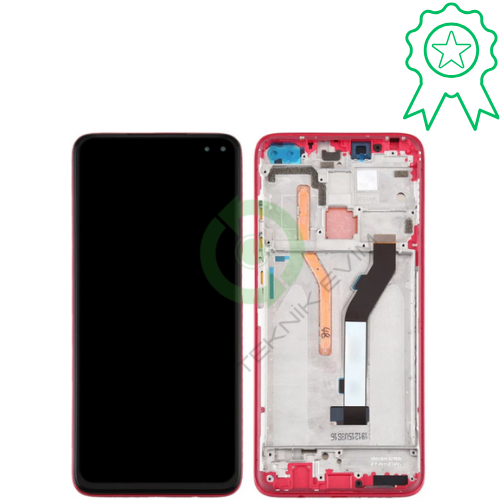 Xiaomi Poco X2 Orjinal Çıtalı Lcd Dokunmatik Ekran Kırmızı