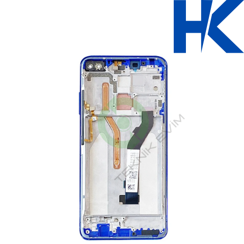 Xiaomi Poco X2 HK Orjinal Çıtalı Lcd Dokunmatik Ekran Mavi