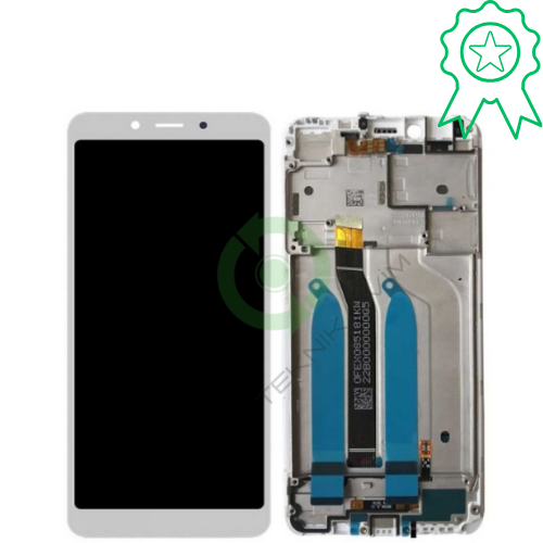 Xiaomi Redmi 6  Orjinal Çıtalı Lcd Dokunmatik Ekran Beyaz