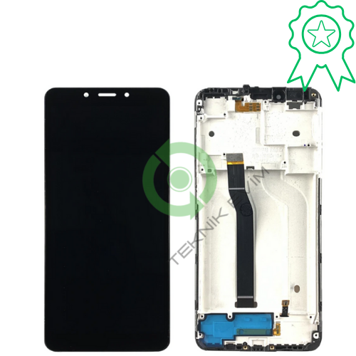 Xiaomi Redmi 6A Orjinal Çıtalı Lcd Dokunmatik Ekran Siyah