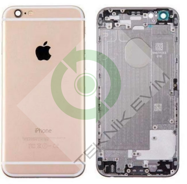 Apple İphone 6 Uyumlu Boş Kasa Gold
