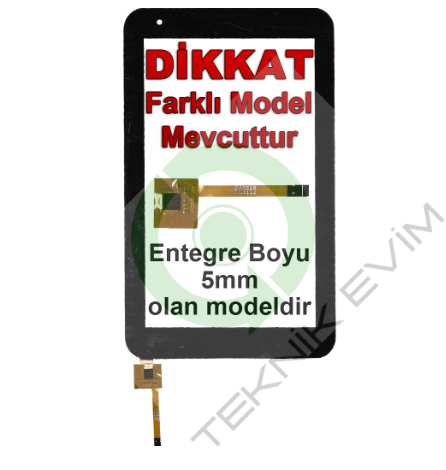 Casper VIA T7D Dokunmatik - Model 1