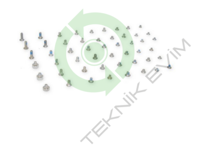 Apple | iPhone 12 | İç Vida Seti | teknikevim.net