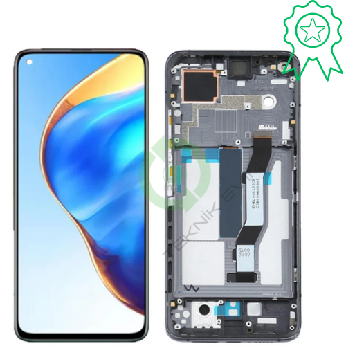 Xiaomi Redmi K30S Orjinal Çıtalı Lcd Dokunmatik Ekran Siyah