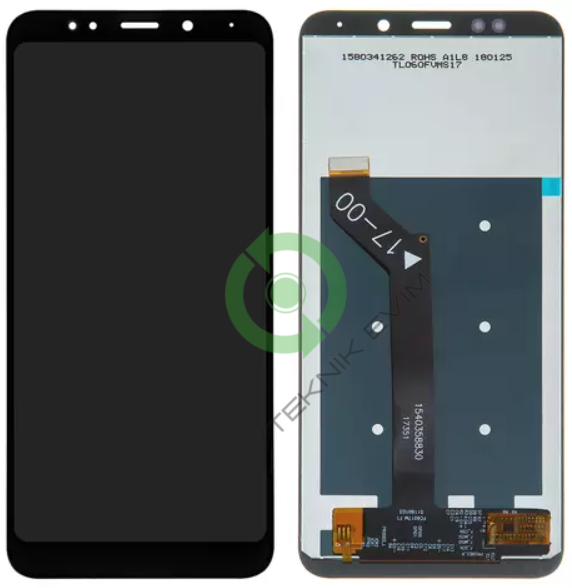 Xiaomi Redmi 5 Plus Orjinal Lcd Dokunmatik Ekran Siyah