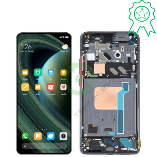 Xiaomi Redmi K30 Ultra Orjinal Çıtalı Lcd Dokunmatik Ekran Siyah