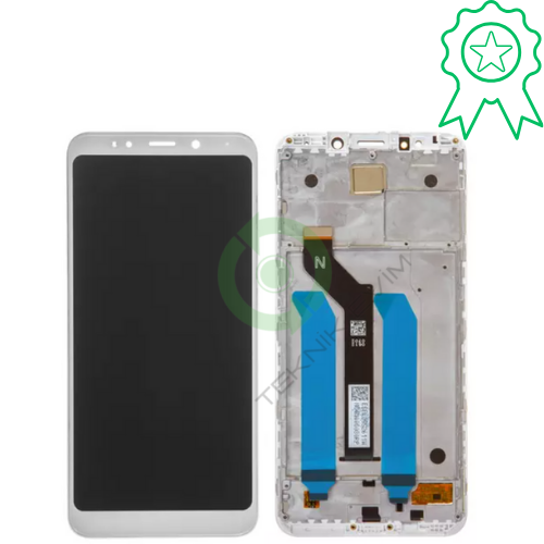 Xiaomi Redmi 5 Plus Orjinal Çıtalı Lcd Dokunmatik Ekran Beyaz