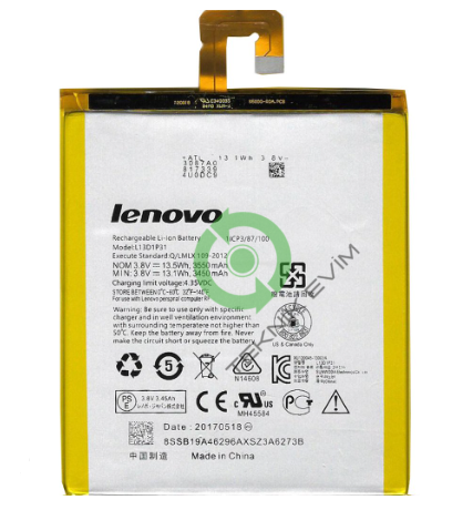 Lenovo Tab 7 TB-7304H Batarya Pil