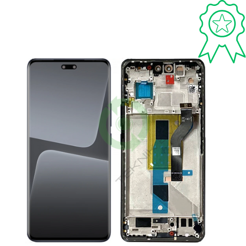 Xiaomi Mi 13 Lite Çıtalı Orjinal Lcd Dokunmatik Ekran Siyah