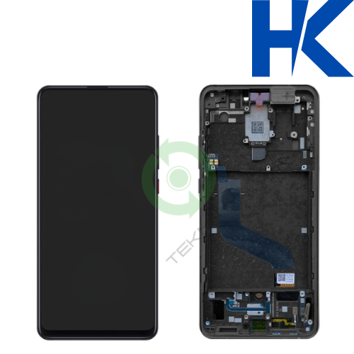Xiaomi Mi 9T Pro HK Orjinal Çıtalı Lcd Dokunmatik Ekran Siyah