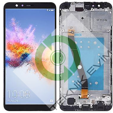 Huawei Honor 7X Çıtalı Lcd Ekran Dokunmatik Siyah