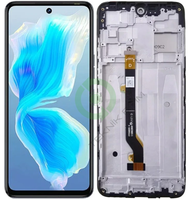 İnfinix Note 10 Çıtalı HK Lcd Dokunmatik Ekran X693