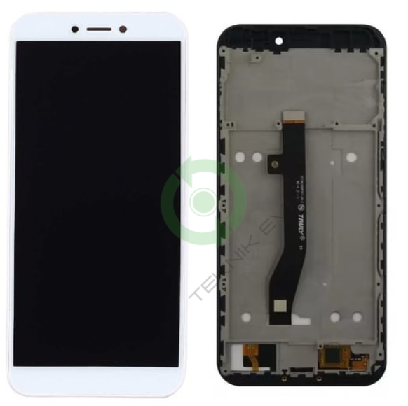 General Mobile GM9 GO Çıtalı LCD Ekran Dokunmatik Beyaz