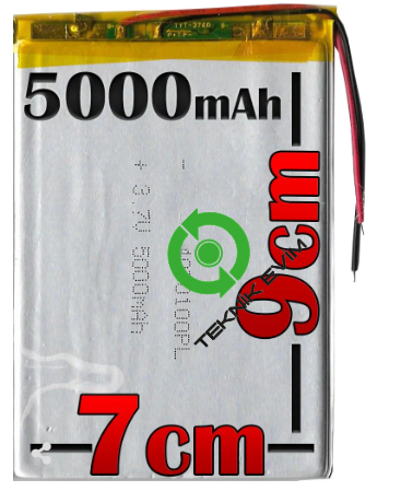 Ttec Magictab 9GX Batarya Pil - 5000mAh