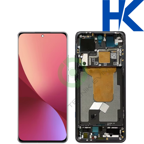 Xiaomi 12X HK Orjinal Çıtalı Lcd Dokunmatik Ekran
