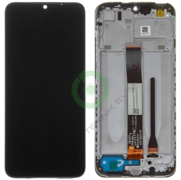Xiaomi Redmi 9At Çıtalı Lcd Dokunmatik Ekran Siyah