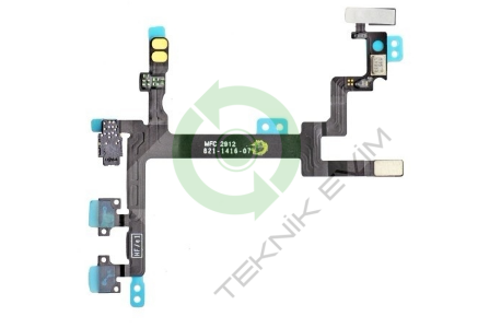 İphone 5S On Off Power Yan Ses Filmi Flexi