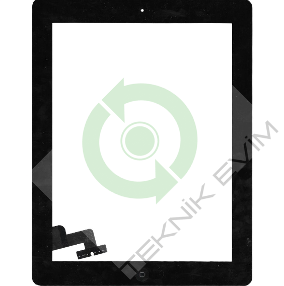 Apple | iPad 2 A1395 | Siyah | Home Tuşlu Dokunmatik