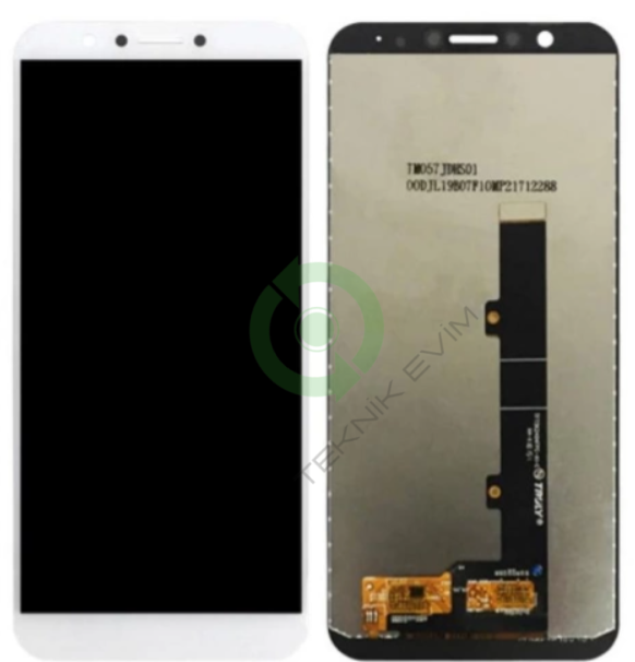 General Mobile GM8 LCD Ekran Dokunmatik Beyaz Orjinal