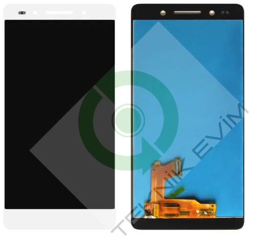 Huawei Honor 7 Orjinal Lcd Ekran Dokunmatik Beyaz