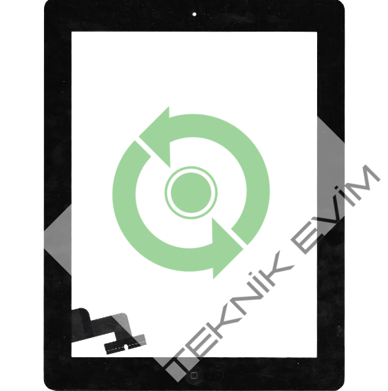 Apple | iPad 2 A1397 | Siyah | Home Tuşlu Dokunmatik