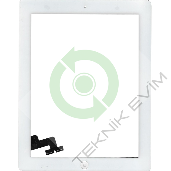Apple | iPad 2 A1397 | Beyaz | Home Tuşlu Dokunmatik