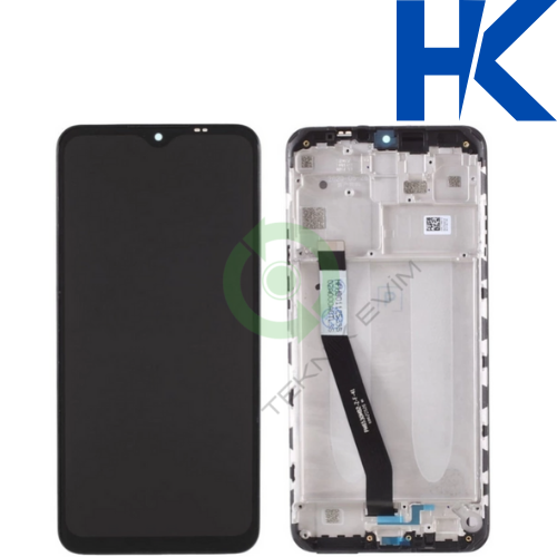 Xiaomi Redmi 9 Prime Çıtalı HK ORJİNAL Lcd Dokunmatik Ekran Siyah