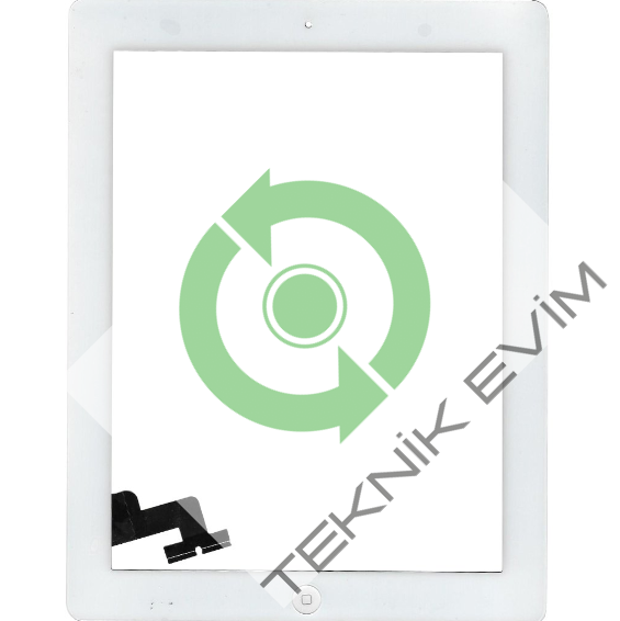 Apple | iPad 2 A1395 | Beyaz | Home Tuşlu Dokunmatik