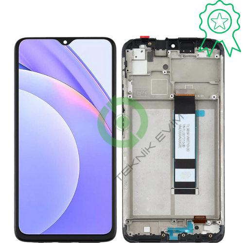 Xiaomi Redmi 9 Power Çıtalı Lcd Dokunmatik Ekran Siyah