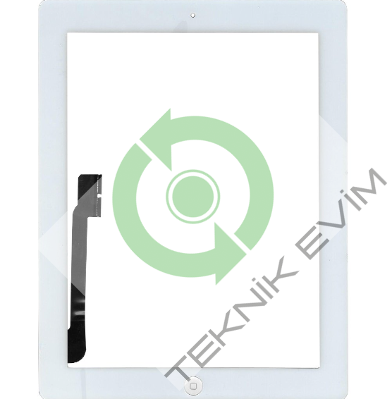 Apple | iPad 3. Nesil A1430 | Beyaz | Home Tuşlu Dokunmatik