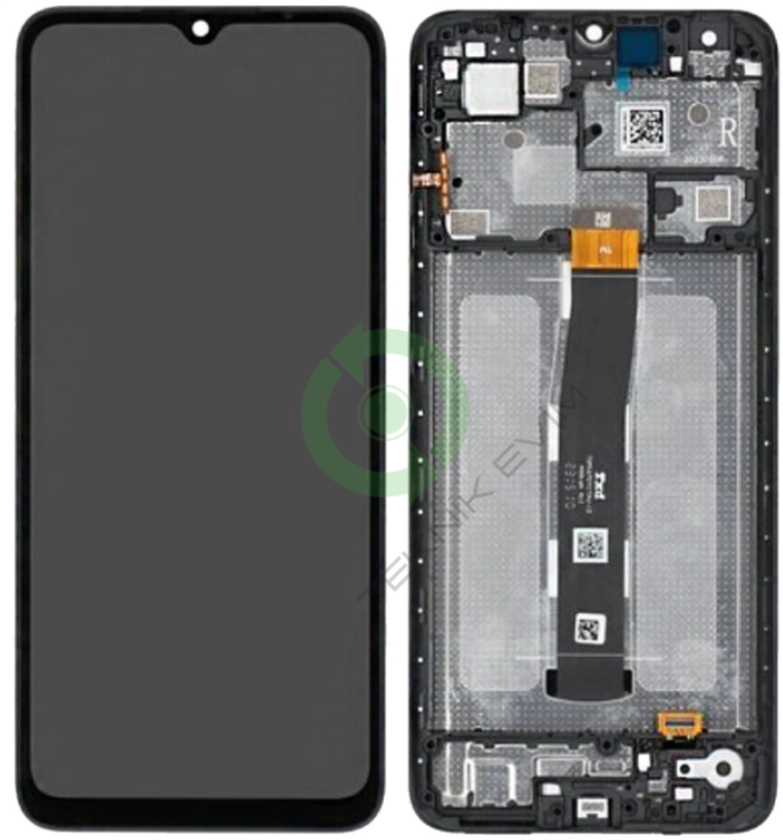 Xiaomi Redmi 12 5G Çıtalı Lcd Dokunmatik Ekran Siyah