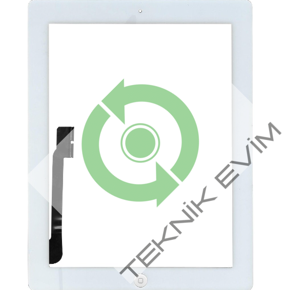 Apple | iPad 4. Nesil A1460 | Beyaz | Home Tuşlu Dokunmatik