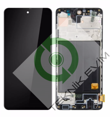 Samsung A51 SM-A515F Çıtalı Lcd Ekran Dokunmatik Big Lcd Tam Boyut