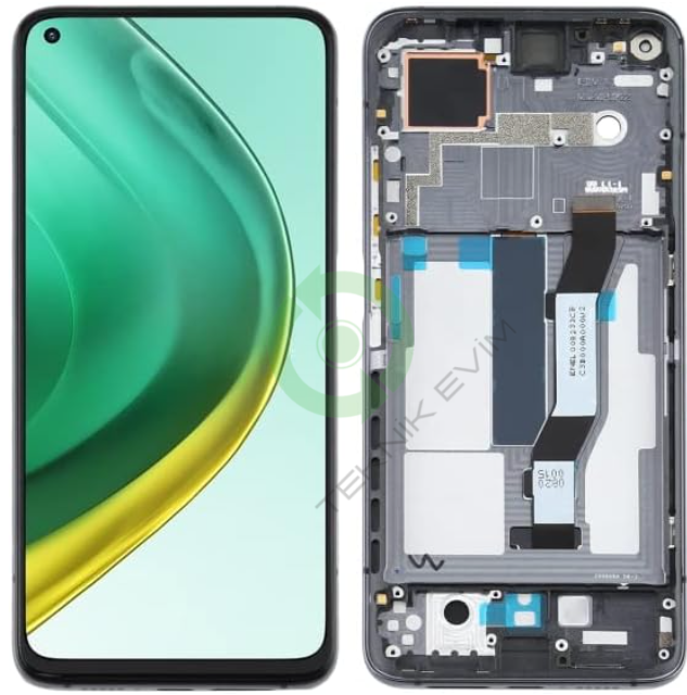 Xiaomi Mi 10T Çıtalı Lcd Dokunmatik Ekran M2007J3SY