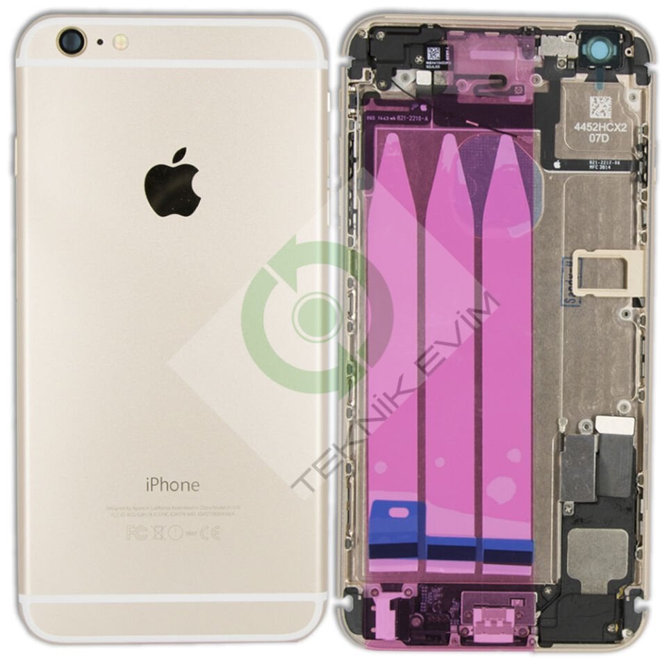 İphone 6 Plus Kasa Kapak Dolu Gold