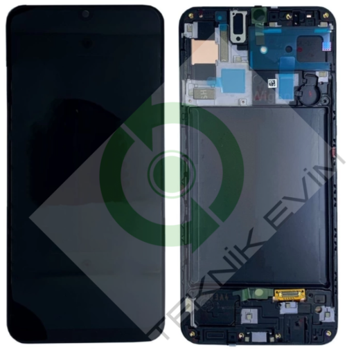 Samsung A70S SM-A707F Çıtalı Lcd Ekran Dokunmatik Tam Boyutlu OLED